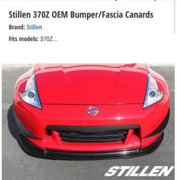Nissan 370Z 2009-2012 Stillen Carbon Fiber Canards