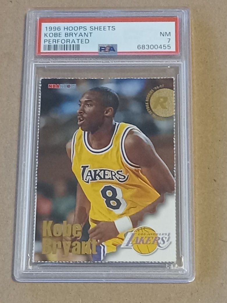 1996 Kobe Bryant Perforated Psa 7 Card 