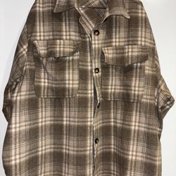 Ladies Flannel Medium Large 