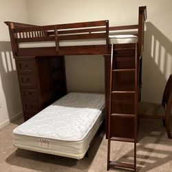 Bunkbed Set W/ Matching Dresser