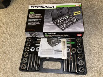carbon steel tap and die set