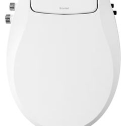 Brondell Swash Round Bidet Toilet Seat – Dual Temperature 