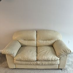Loveseat Leather Couch
