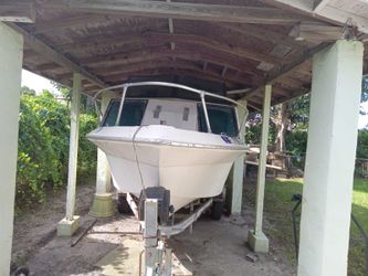 19ft Boat With Trailer For Sale