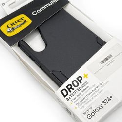OtterBox Samsung Galaxy S24+ Plus Commuter Black Case Dual-Layer Hard Cover
