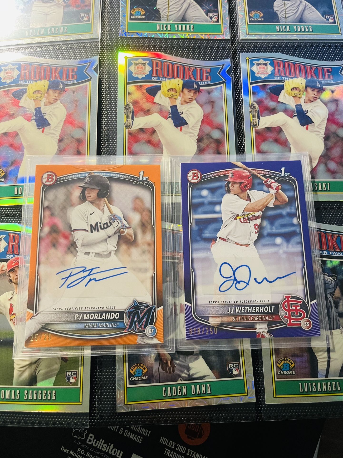Topps Chrome Bowman Baseball Cards