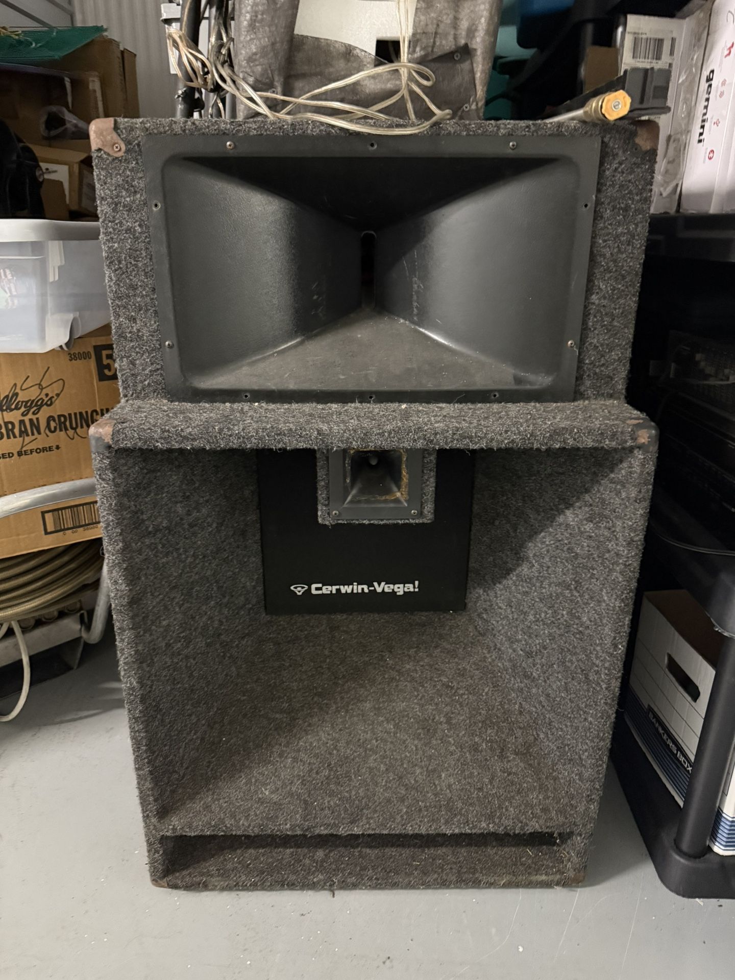 Cerwin Vega club speakers