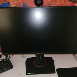 280hz Asus monitor, 60fps 1080p 4k camera