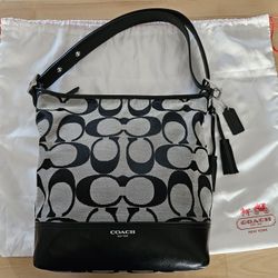 COACH Legacy Signature Duffle bag and Matching Wallet 