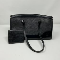 Louis Vuitton 2008 pre owned MADELEINE PM TOTE BAG BLACK