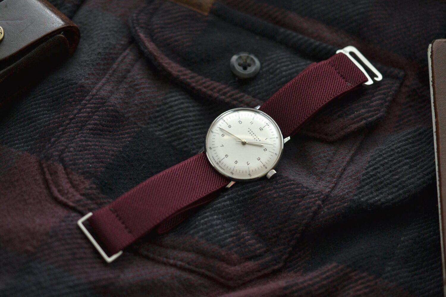 Nick Mankey Designs Hook Strap Elastic Watch Band 22MM Width
