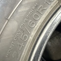245/60/18 (4 Tires) $30.00/ Each 