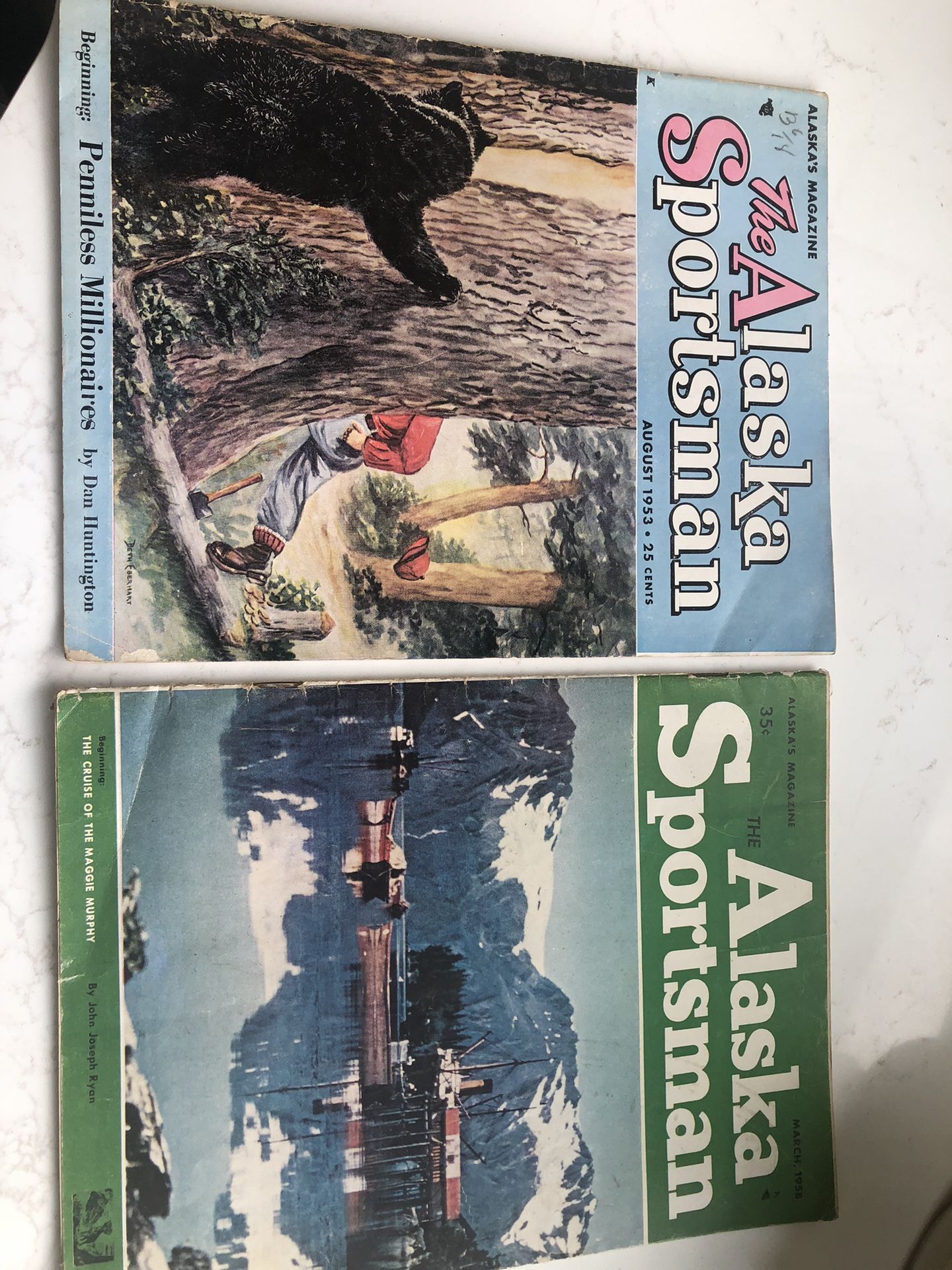 Vintage Magazines Alaska Sportsman