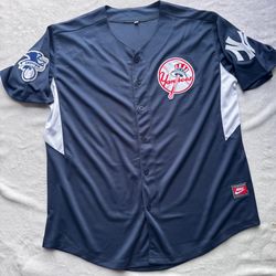 Yankees NY Jersey MLB Baseball Camiseta Size L. Playera Beisbol
