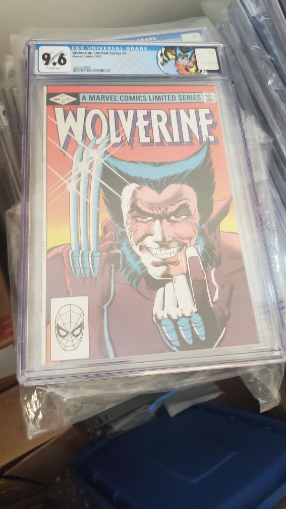 Marvel Wolverine Limited Series  Cgc 9.6  Special Label 