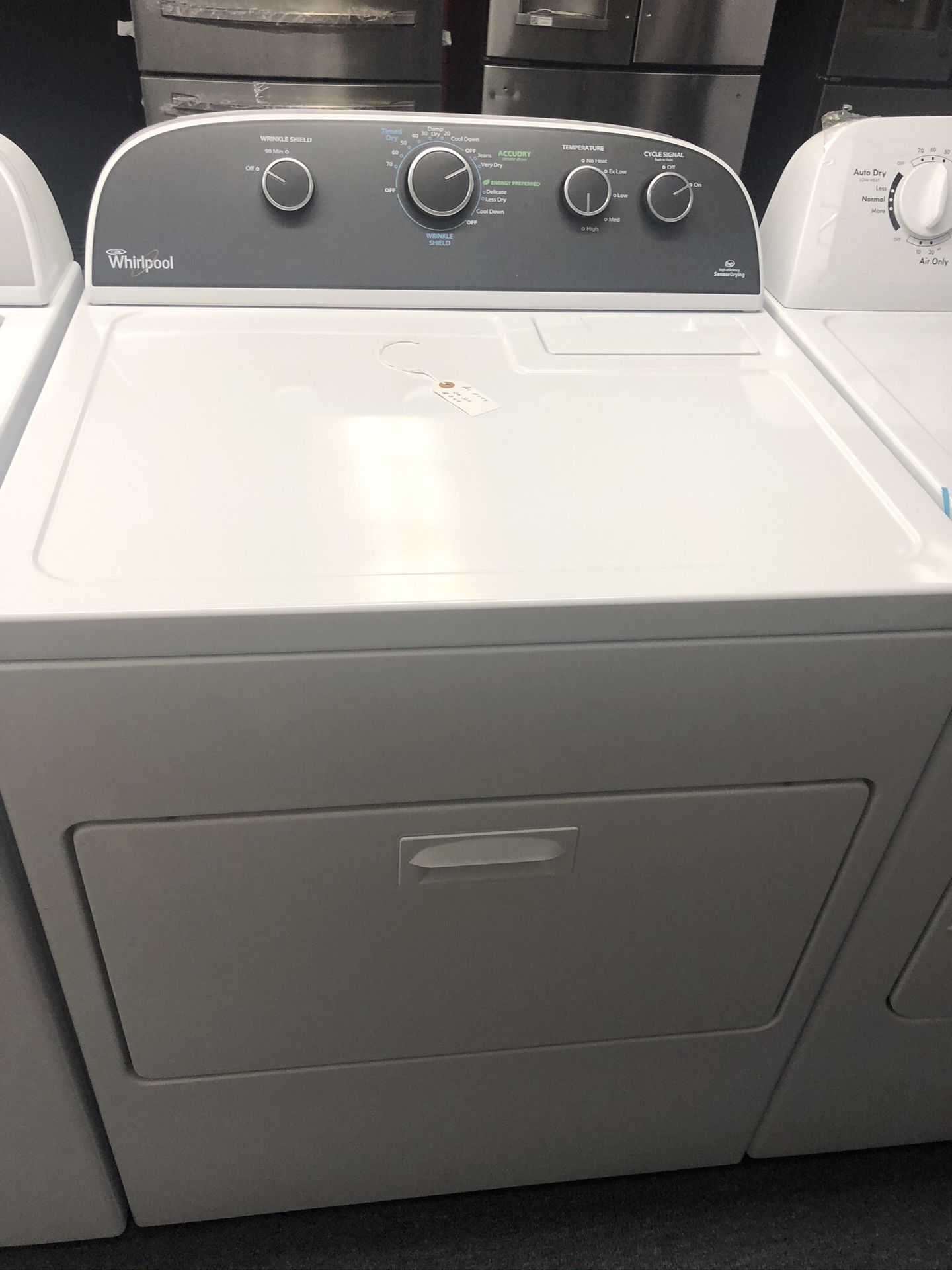 Used whirlpool dryer. 1 year warranty