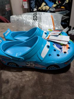 Men Crocs dinoco cars