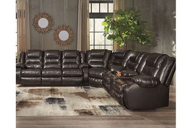 Chocolate Reclining Sectional Sale
