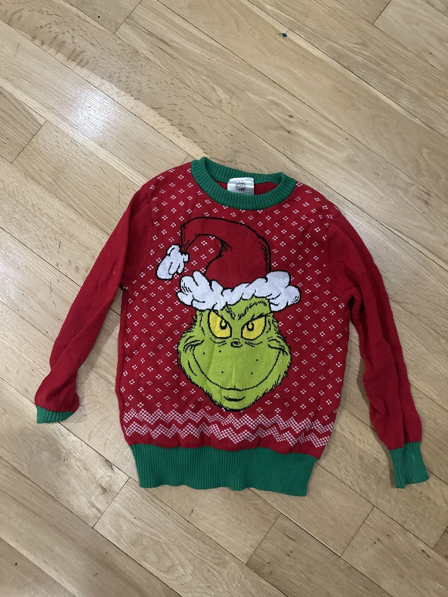 The Grinch Christmas Ugly Sweater Kids Size XS 4/5