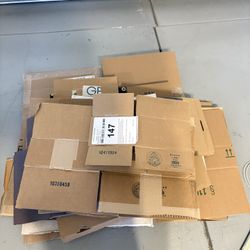 Free boxes and Packing Supplies