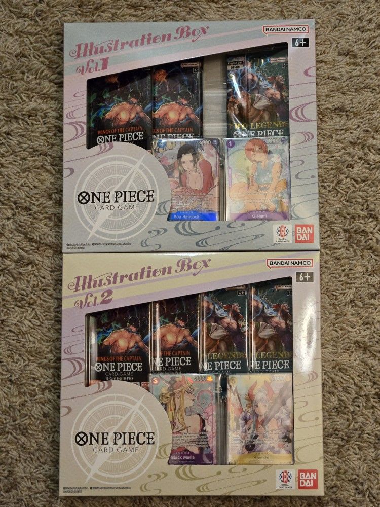 One Piece Illustration Box Volumes 1 & 2 Bundle