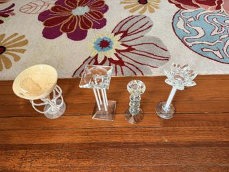 4 Unique Candle Holders