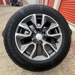 20s Chevy Rst Sliverado High Country Rims Rines Wheels 6lug Oem 20” 