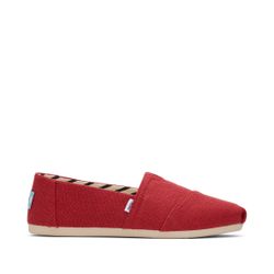 TOMS Redondo Red Canvas