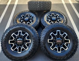 18” GMC 2500 AT4X New 2025 Wheels And Tires
