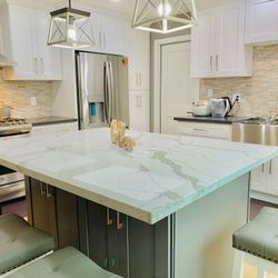 Kitchen cabinets and countertops