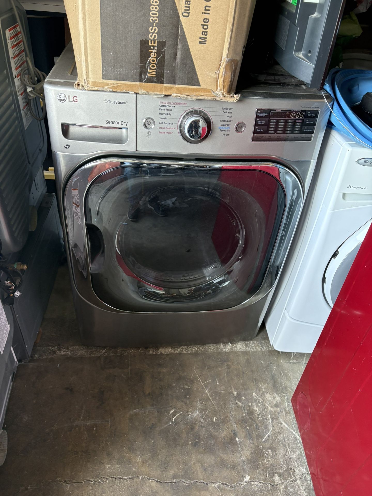 Lg Mega Capacity Gas Dryer