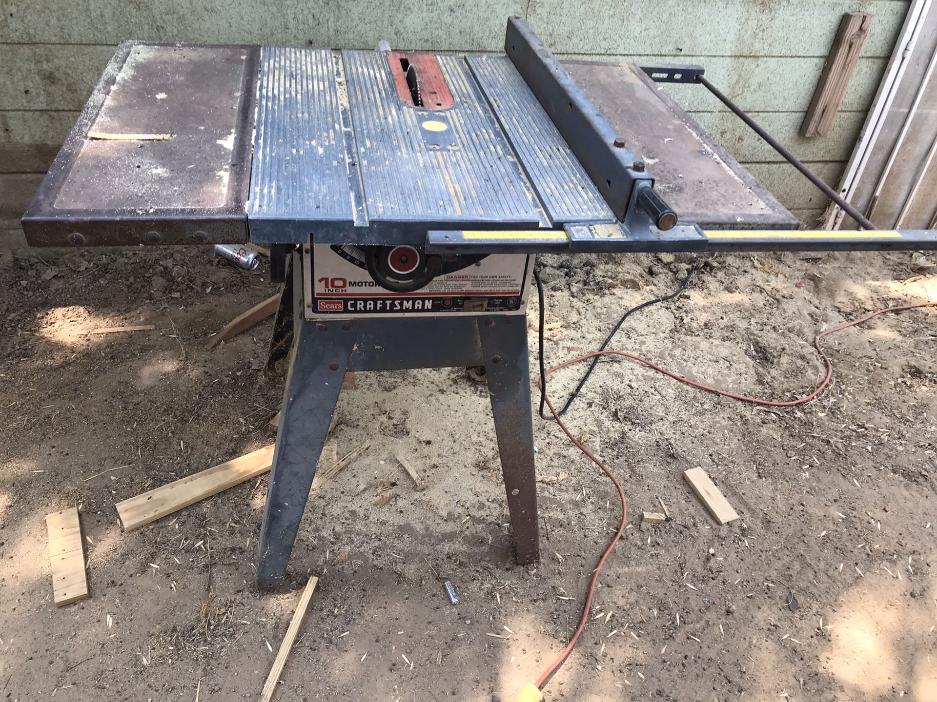 Craftsman 10" tablesaw