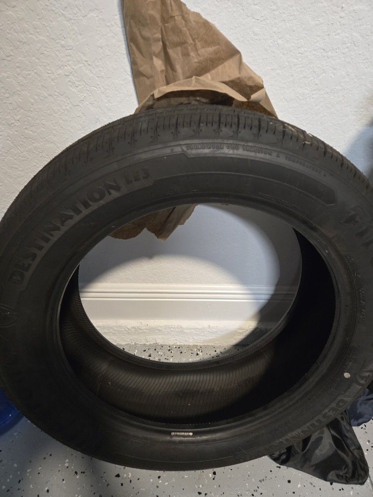 NEW One TIRE FIRESTONE DESTINATION LE3 235/55 R19