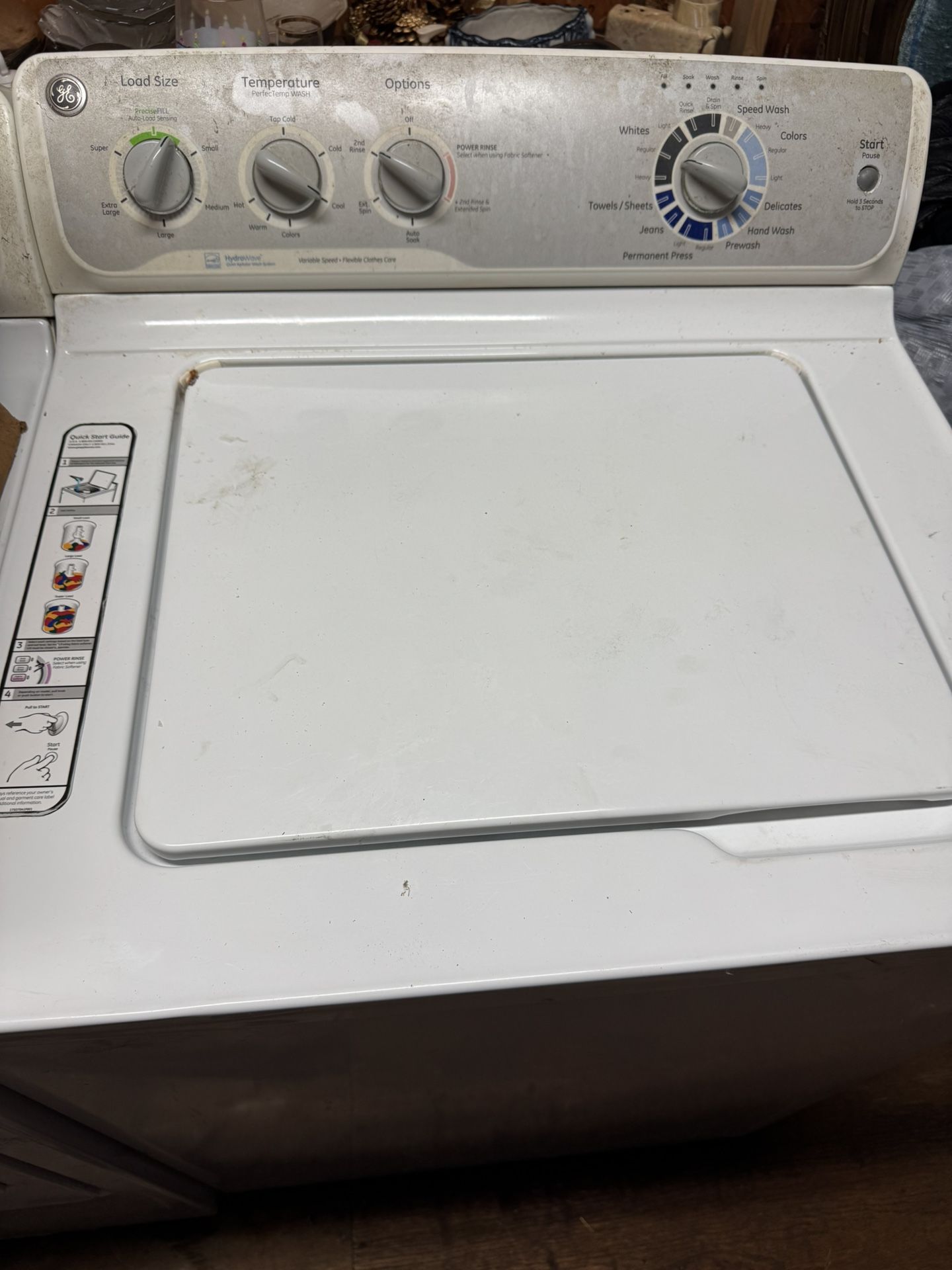 GE Electric Washer Dryer set laundry Machine
