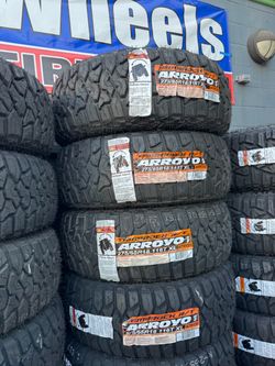 275/65r18 Arroyo tires nuevas con 50,000 millas de garantía las 4