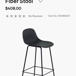 DWR Muuto Fiber stools (4)