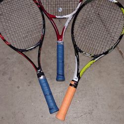 3 Yonex Tennis Racket Like New