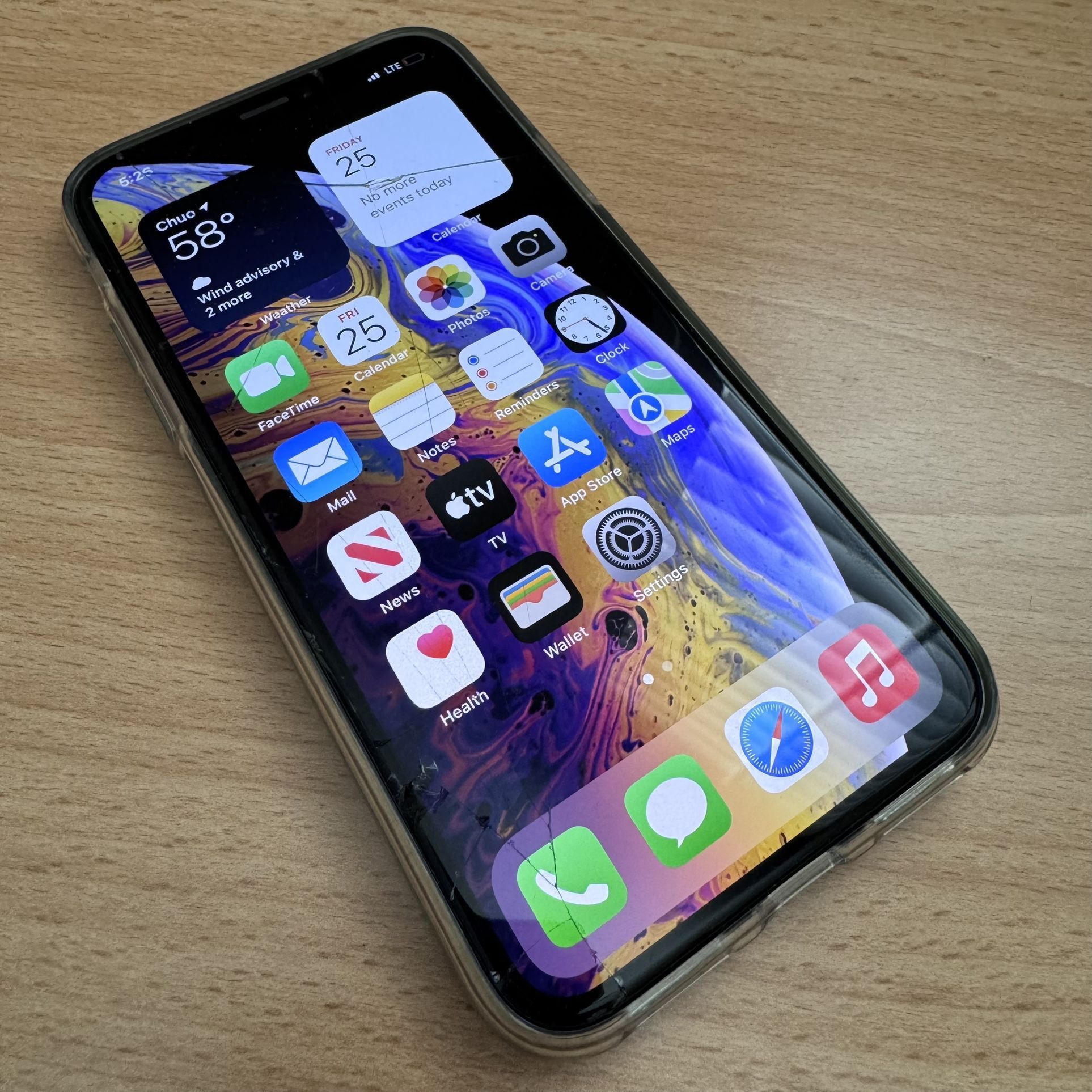 iPhone XS (video of working condition avail)