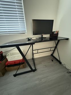 Tempered Glass Desk