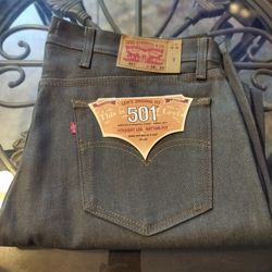 Regular Gray Levi's 501's Size 38/30 $35