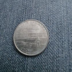 2001-d 25c North Carolina Statehood Quarter