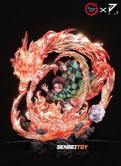 Fantasy Studio: Tanjiro Kamado AUTHENTIC Demon Slayer 1/8 Figure