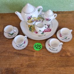 25th Anniversary Barbie Tea Set