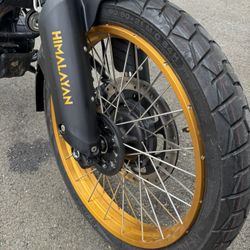 Himalayan 450 Gold Tubeless Wheels
