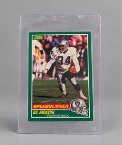 Bo Jackson Score Speedburner Football Card