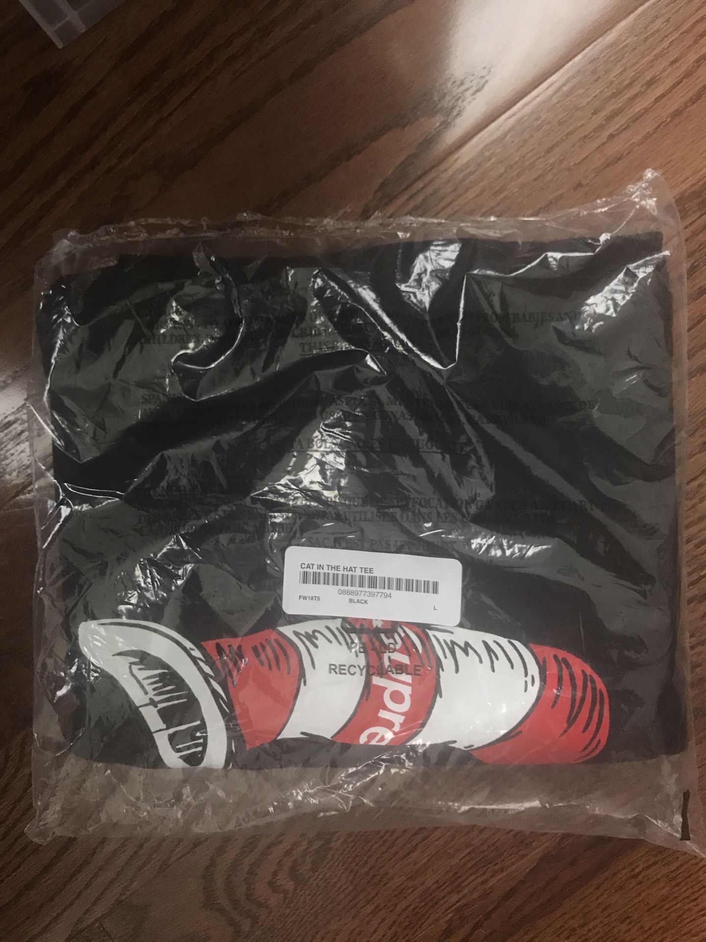 Supreme “Cat in the Hat” Tee