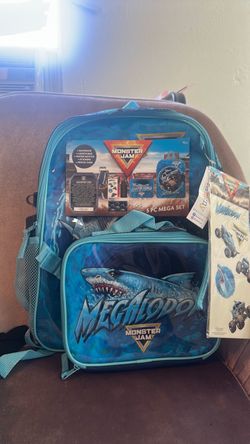 BRAND NEW MONSTER JAM BACKPACK
