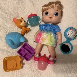 Baby Alive Doll Dog And Accessories 