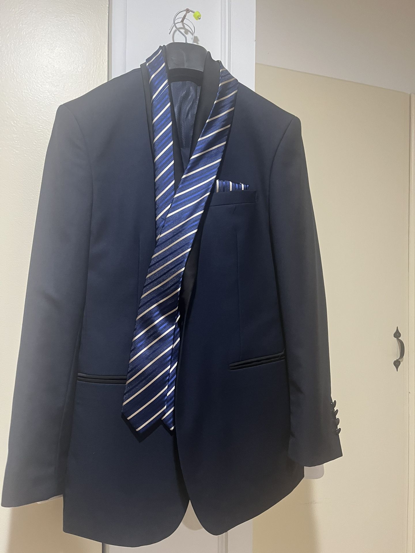 Navy Blue Tuxedo