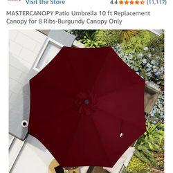 Patio umbrella replacement only